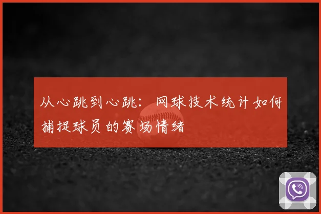 从心跳到心跳：网球技术统计如何捕捉球员的赛场情绪
